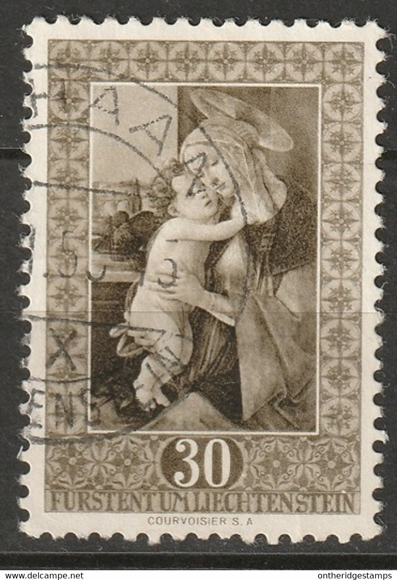 Liechtenstein 1952 Sc 262  Used - Used Stamps