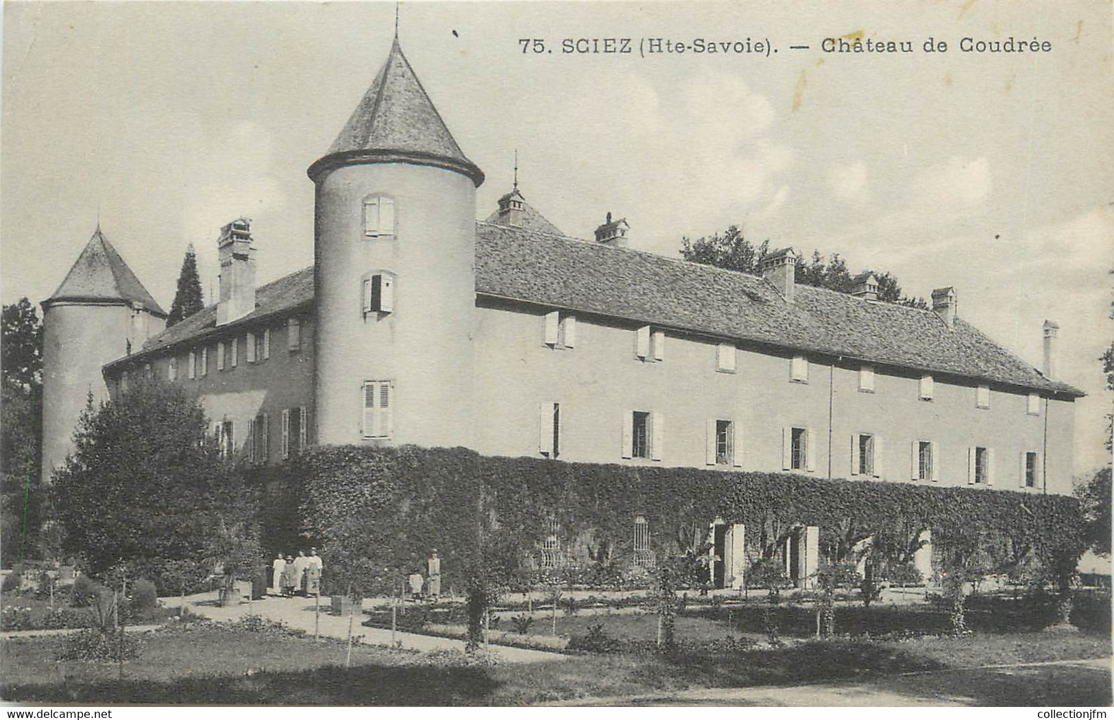 CPA FRANCE 74 " Sciez, Château De Coudrée" - Sciez