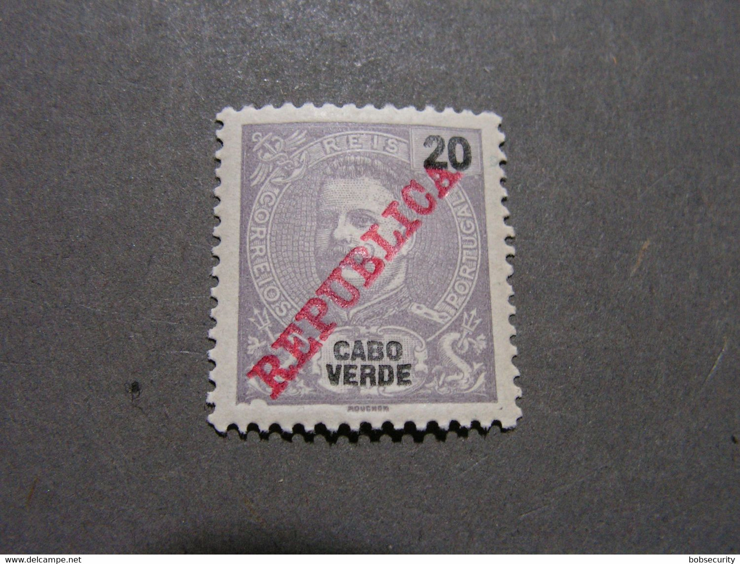 Cabo Verde - 1911 D. Carlos 20 R - Af. 90 - MH  Falz LH - Cap Vert