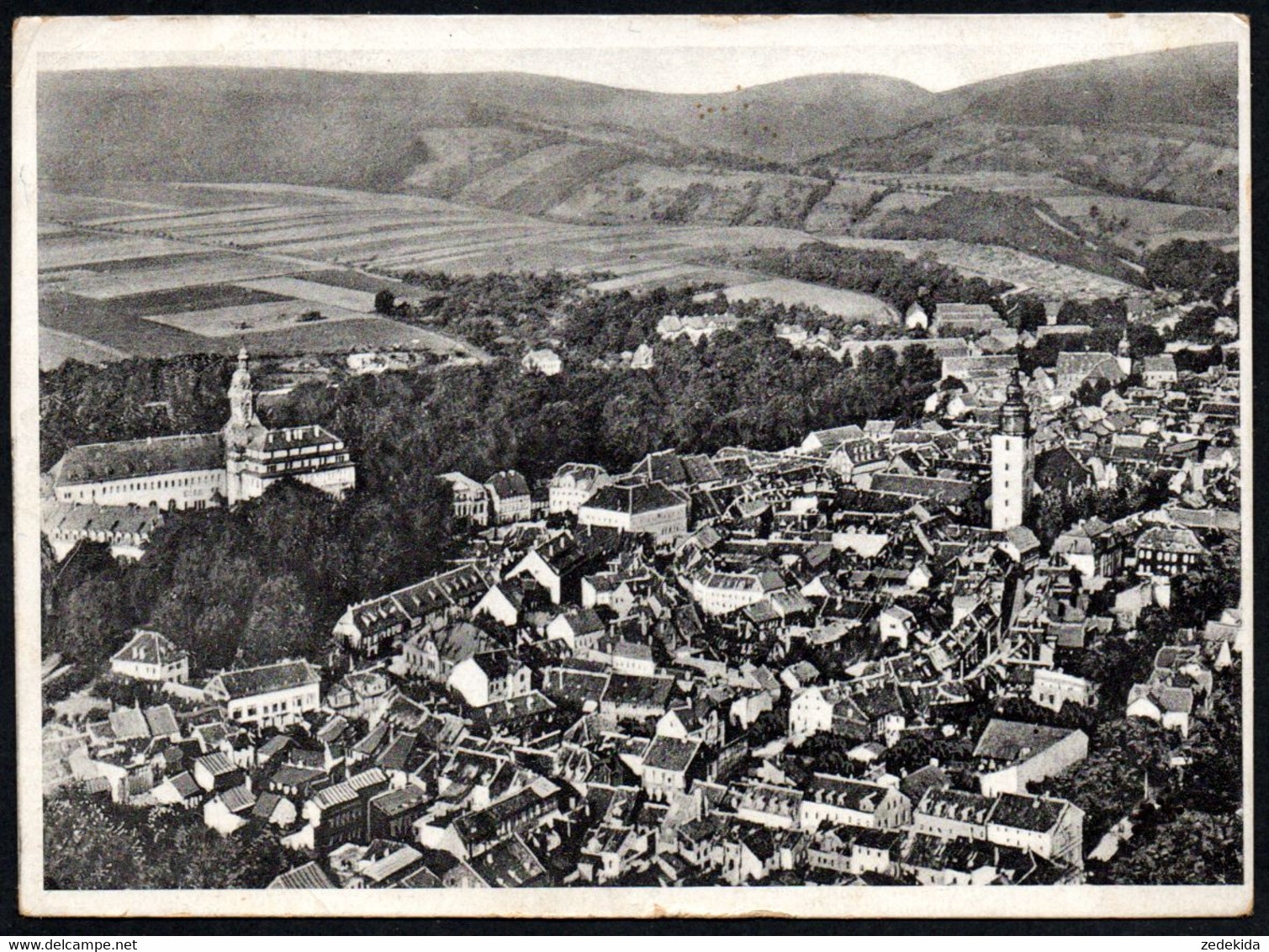 F0907 - Sondershausen - Verlag Alexander Zwanzig - Junkers Luftbild Fliegeraufnahme Sonderstempel - Sondershausen