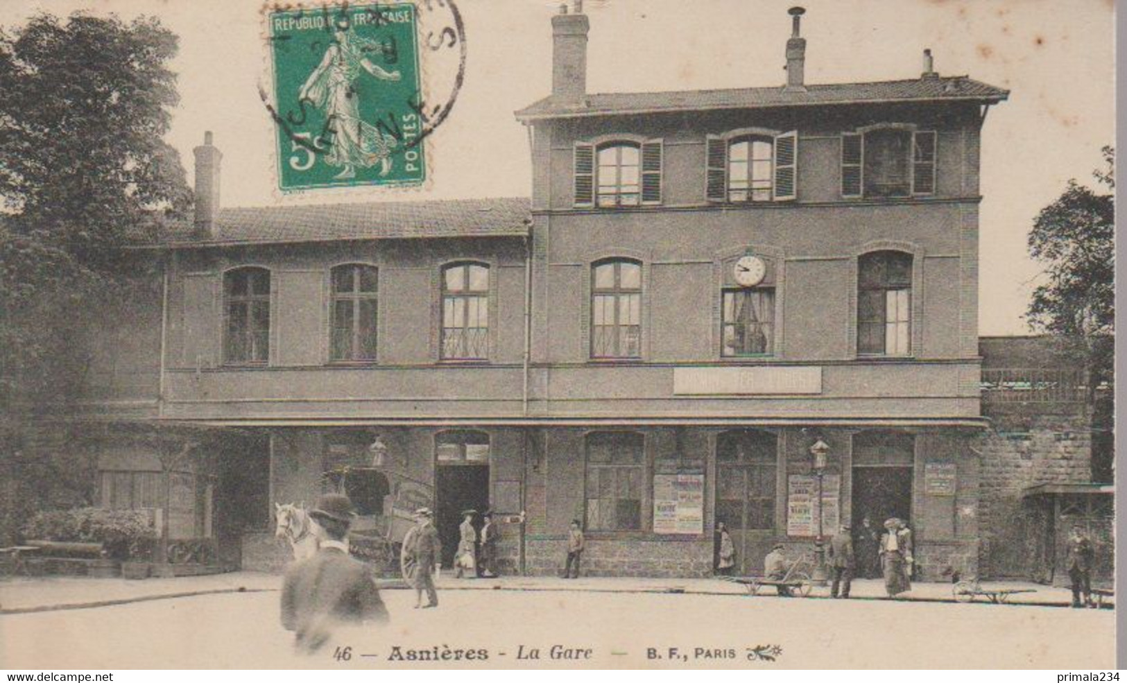 ASNIERES SUR SEINE - LA GARE - Asnieres Sur Seine