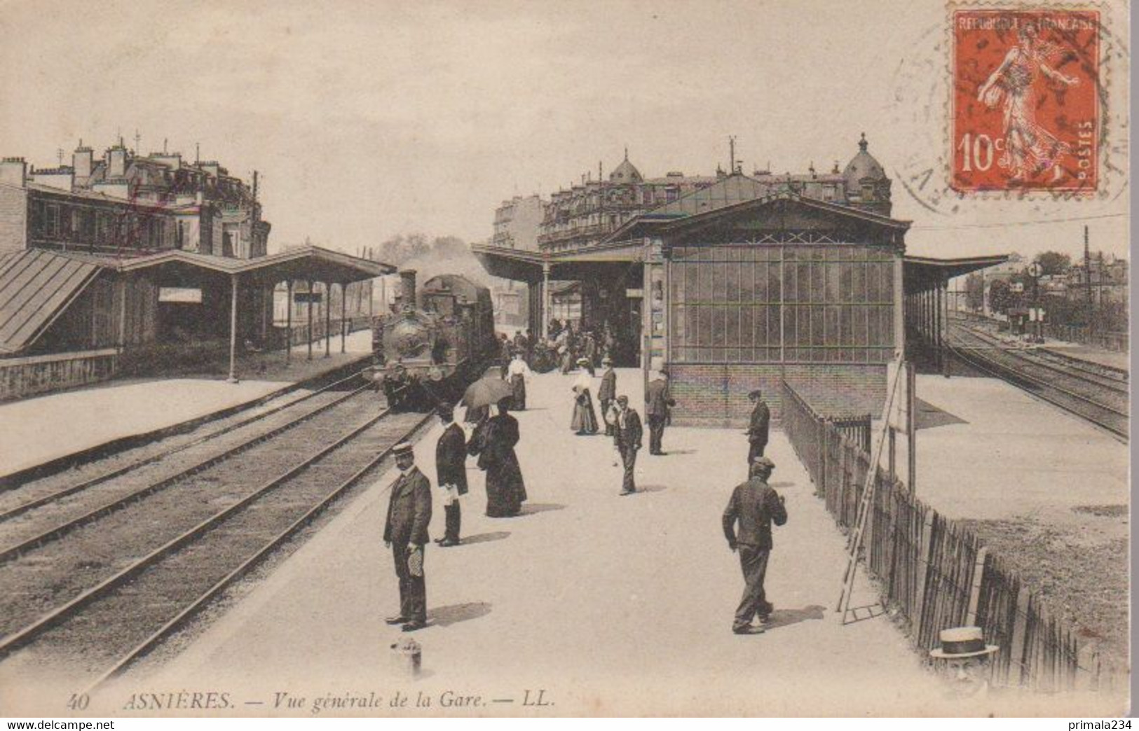 ASNIERES SUR SEINE - LA GARE - Asnieres Sur Seine