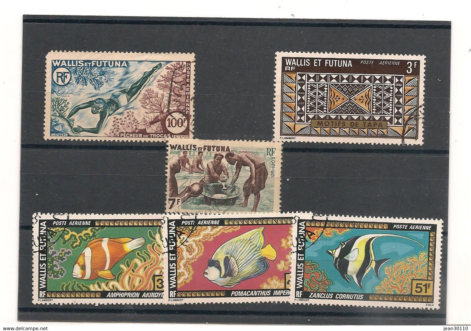 WALLIS ET FUTUNA  LOT OBLITÉRÉS Côte : 26,00 € - Collections, Lots & Series