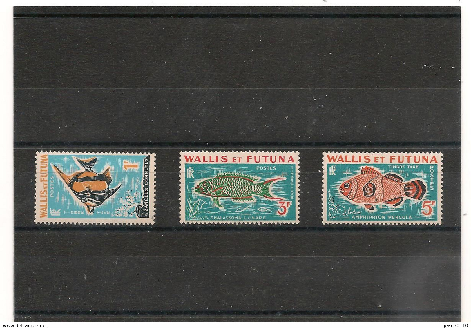 WALLIS ET FUTUNA  Année 1963 TAXE N° Y/T : 37/39** - Segnatasse