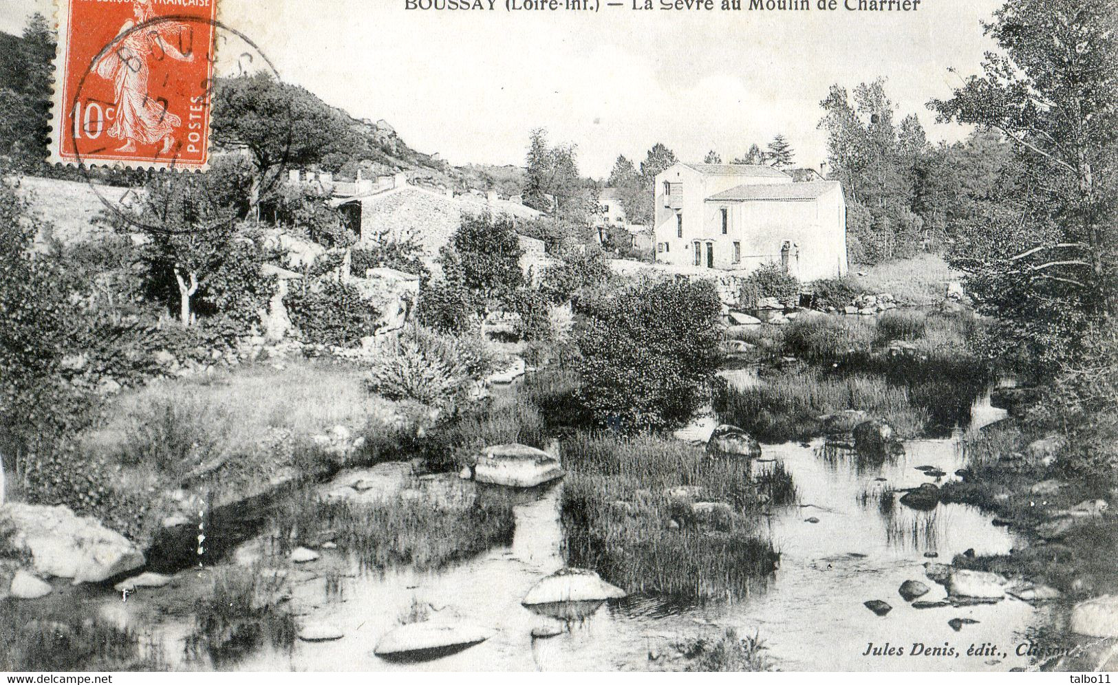 44 - Boussay - La Sèvre Au Moulin De Charrier - Boussay