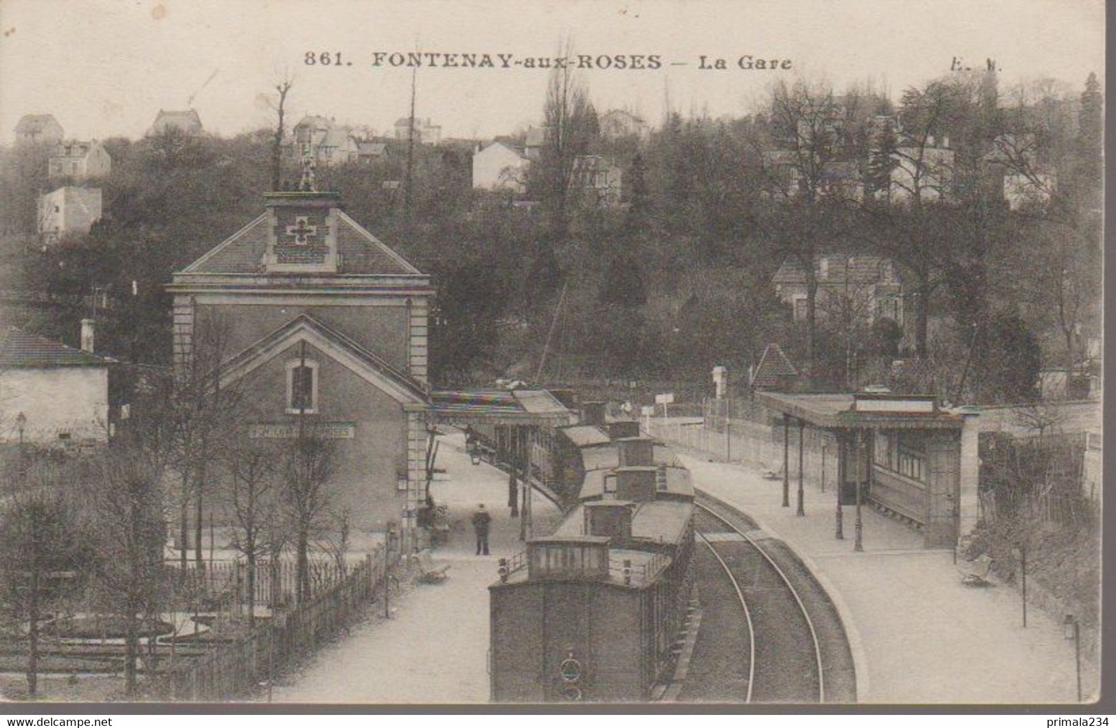 FONTENAY AUX ROSES - LA GARE - Fontenay Aux Roses