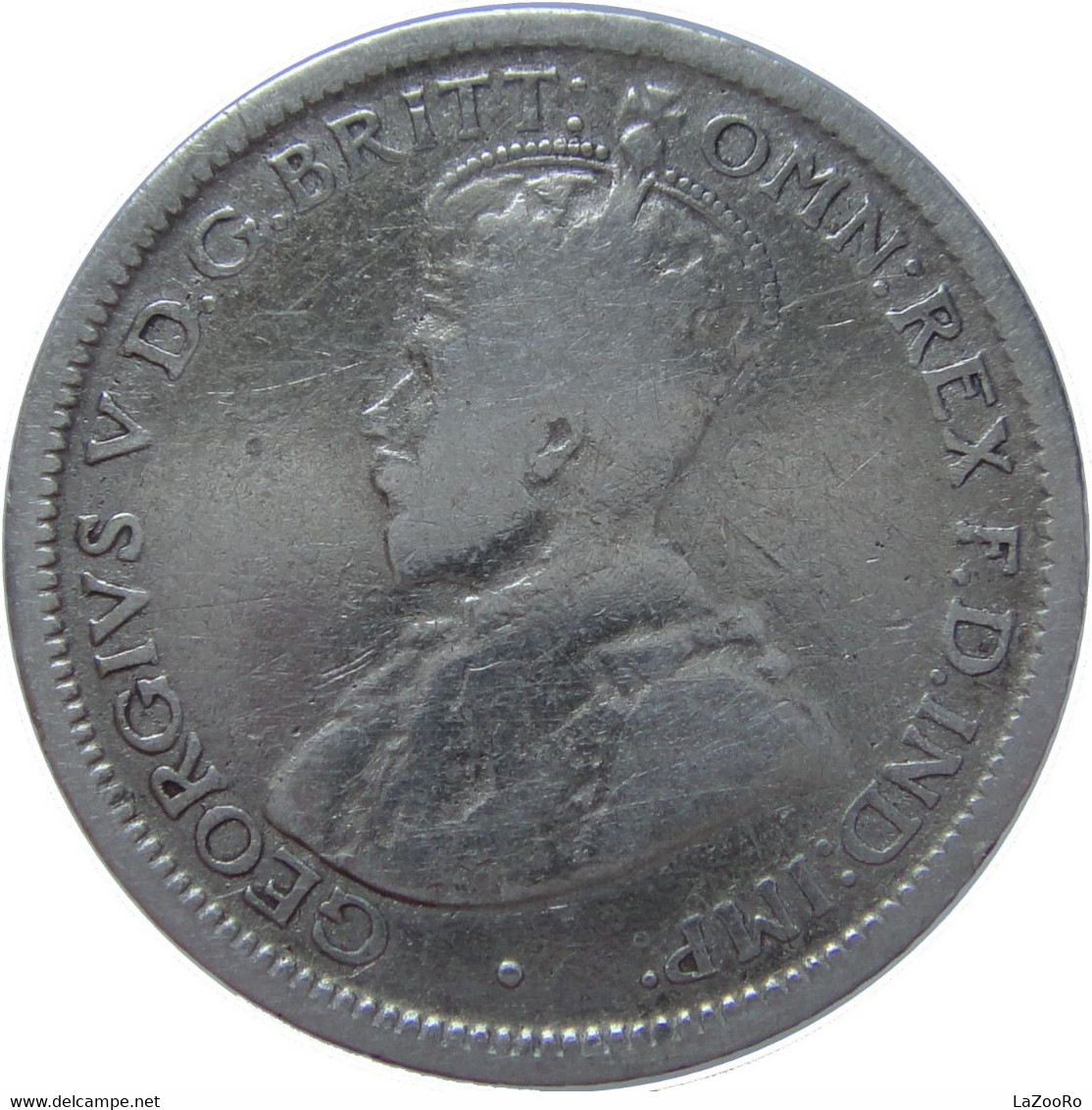 LaZooRo: Australia 6 Pence 1917 VF - Silver - Sixpence