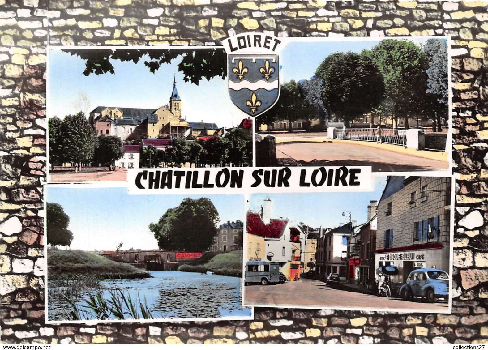 45-CHATILLON-SUR-LOIRE- MULTIVUES - Chatillon Sur Loire