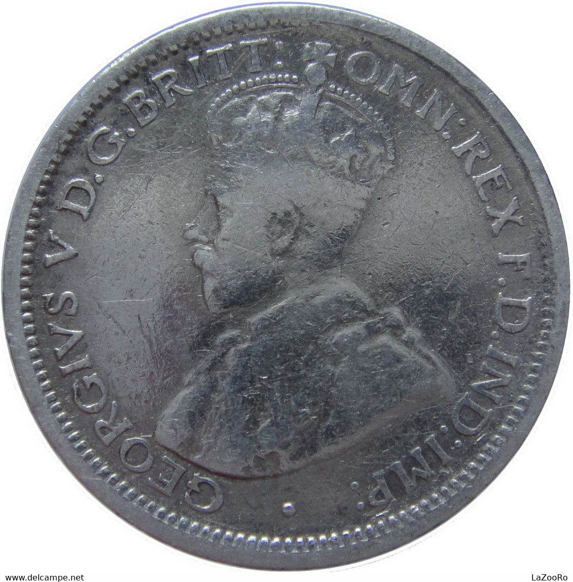 LaZooRo: Australia 6 Pence 1921 VF - Silver - Sixpence