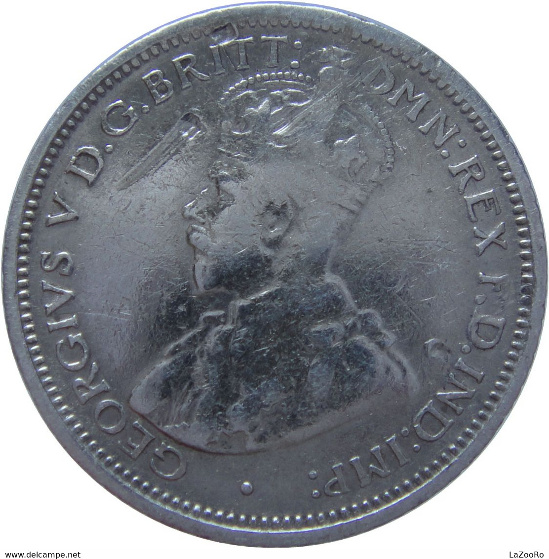 LaZooRo: Australia 6 Pence 1922 VF - Silver - Sixpence