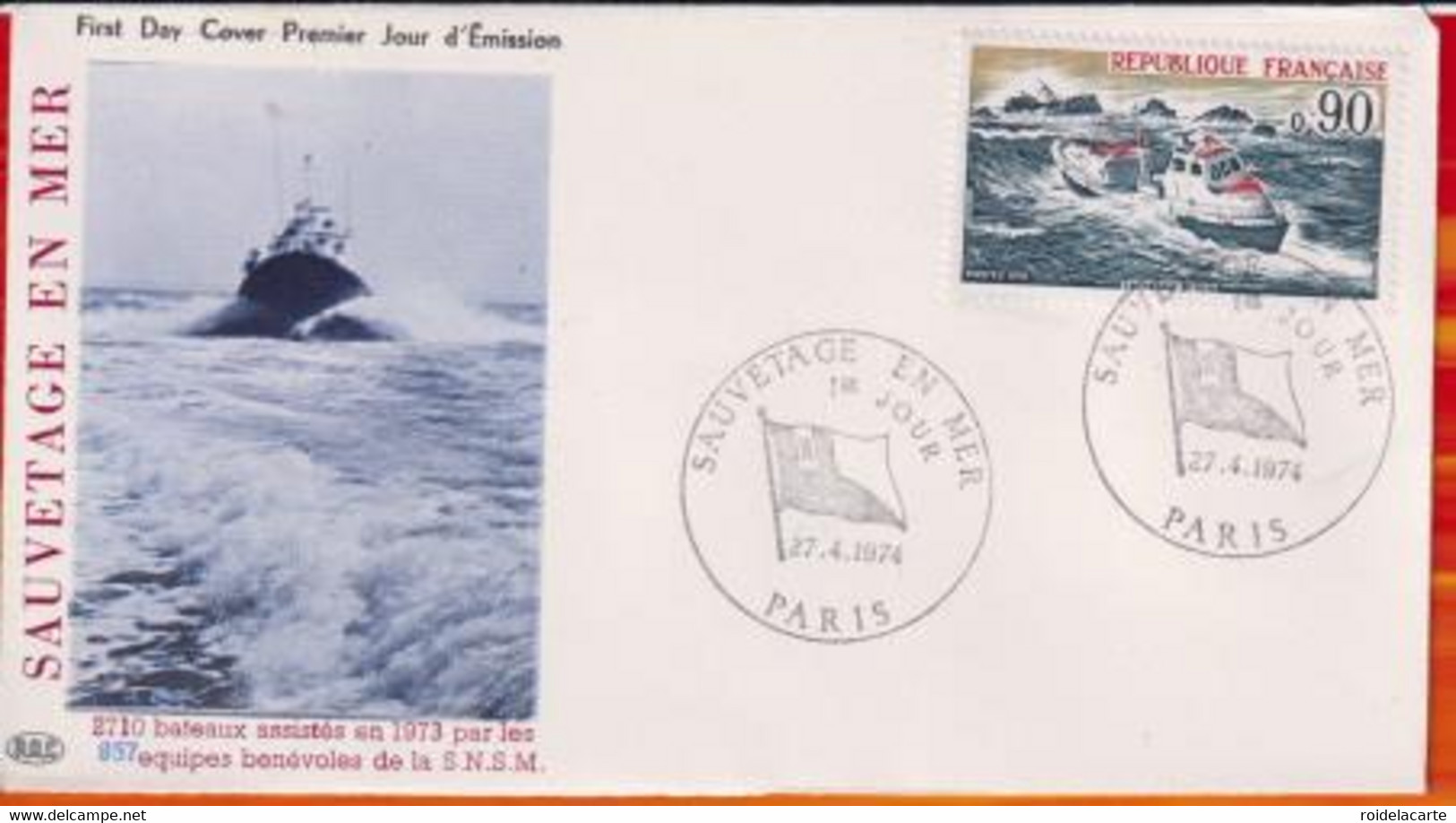 FDC " Editions PAC "-FRANCE-1971 # (N°Yvert  1675  ) # Protection De La Nature - Isard , Tarbes - 1970-1979
