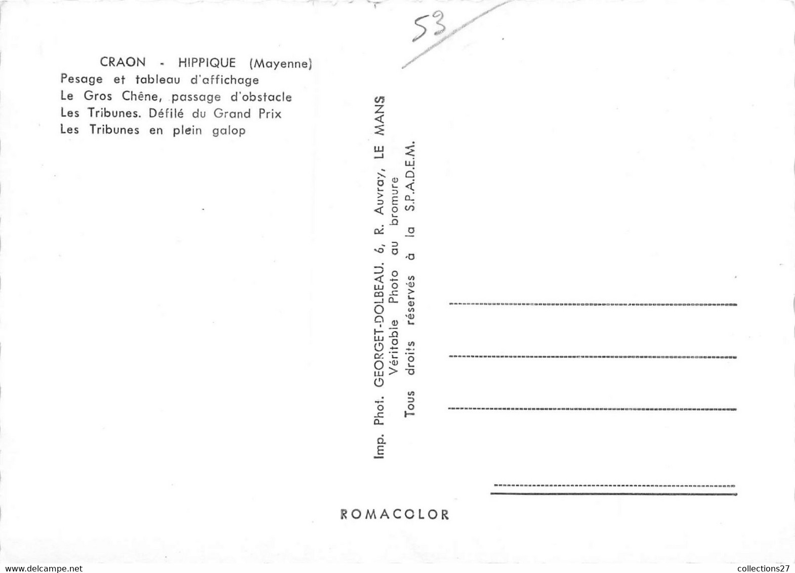 53-CRAON- HIPPIQUE MULTIVUES - Craon