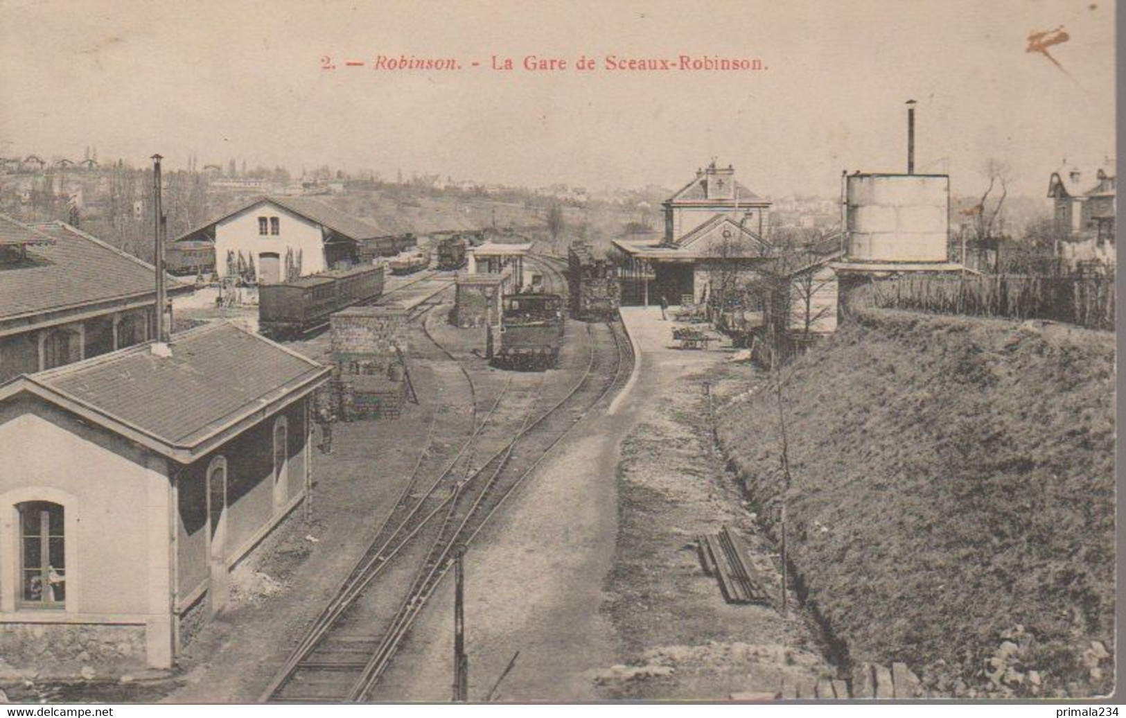 SCEAUX - LA GARE DE SCEAUX ROBINSON - Sceaux