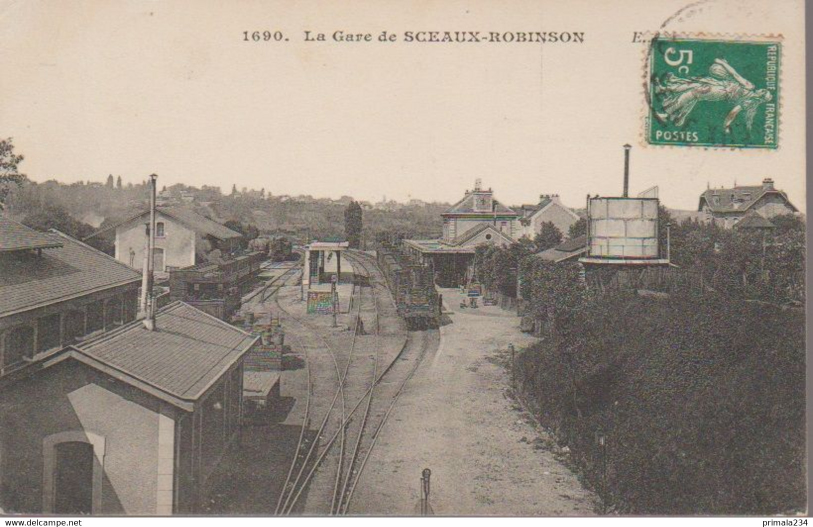 SCEAUX - LA GARE DE SCEAUX ROBINSON - Sceaux