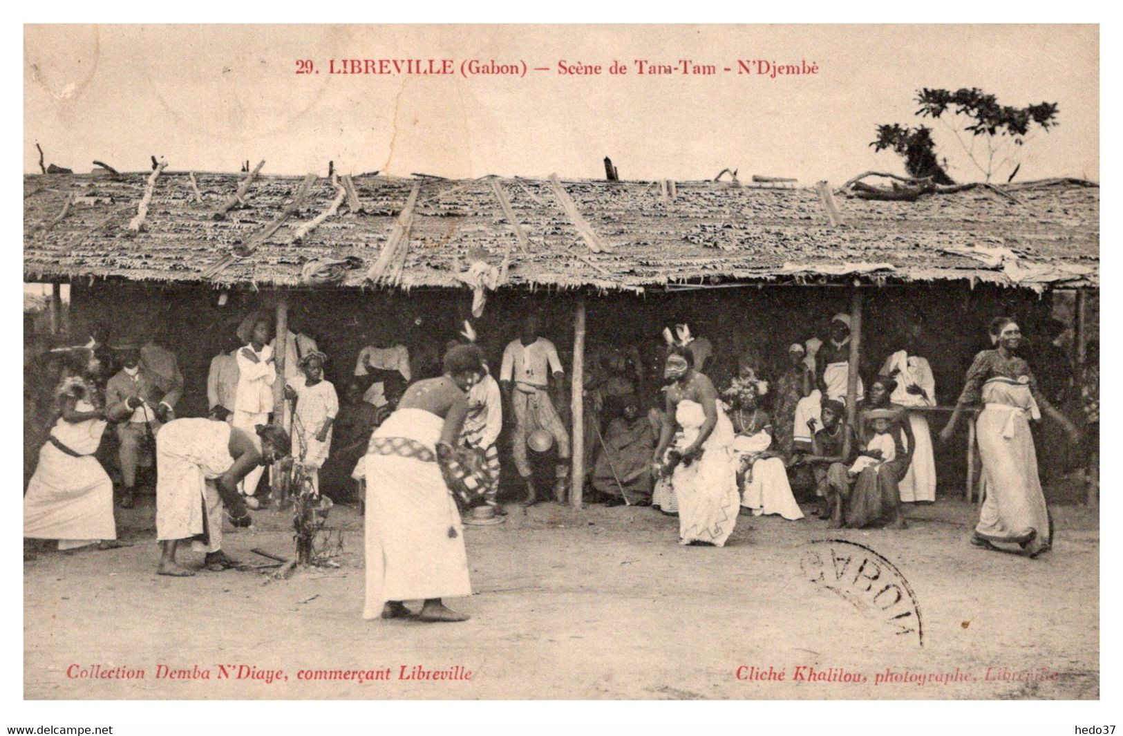 Gabon - Libreville - Scène De Tam-tam - N'Dembé - Gabon