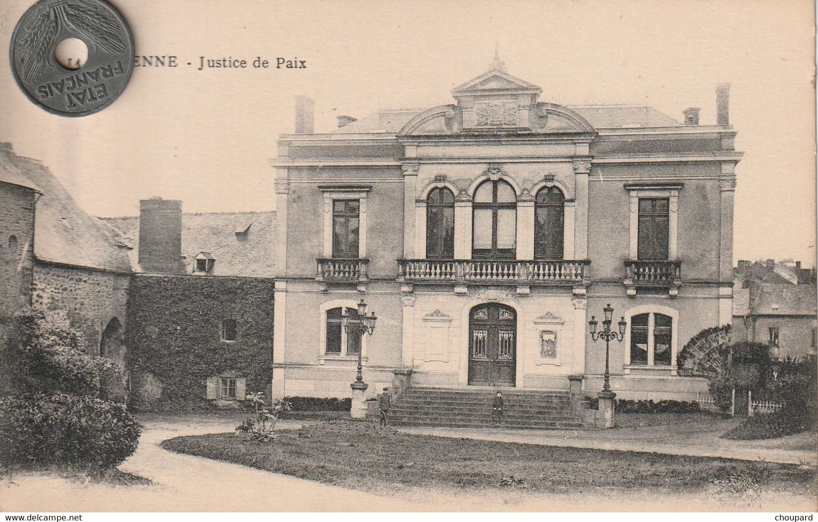 53 - Carte Postale Ancienne De  Mayenne     Le Palais De Justice - Mayenne