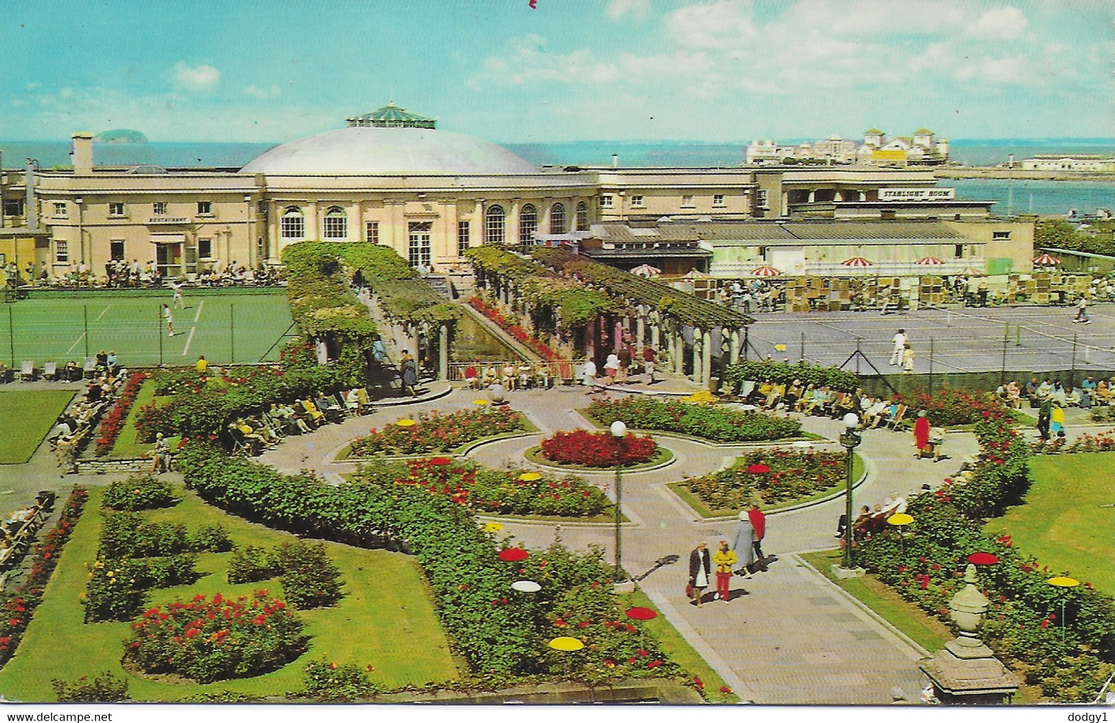 WINTER GARDENS, WESTON-SUPER-MARE, SOMERSET, ENGLAND.  USED POSTCARD As6 - Weston-Super-Mare