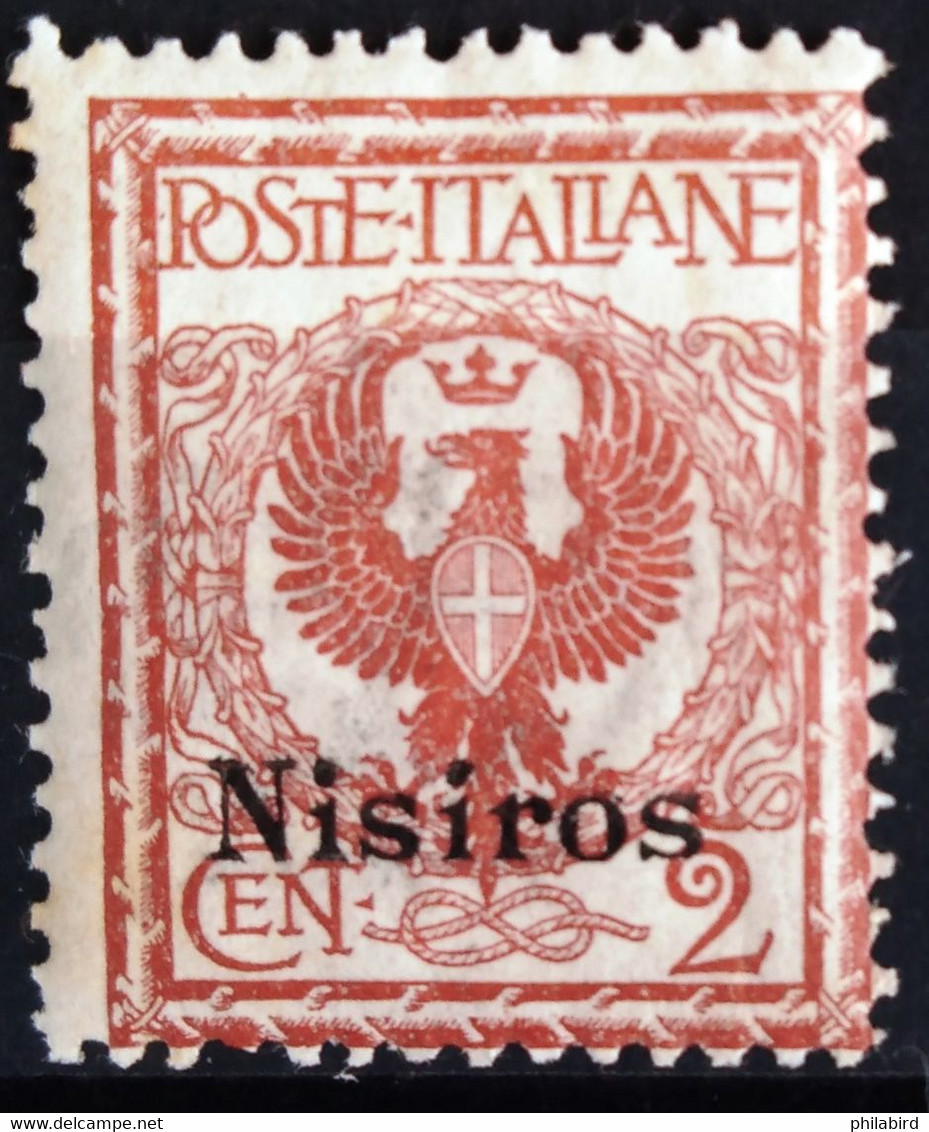 ITALIE Egée. Nisiro                       N° 1                       NEUF* - Egée (Nisiro)