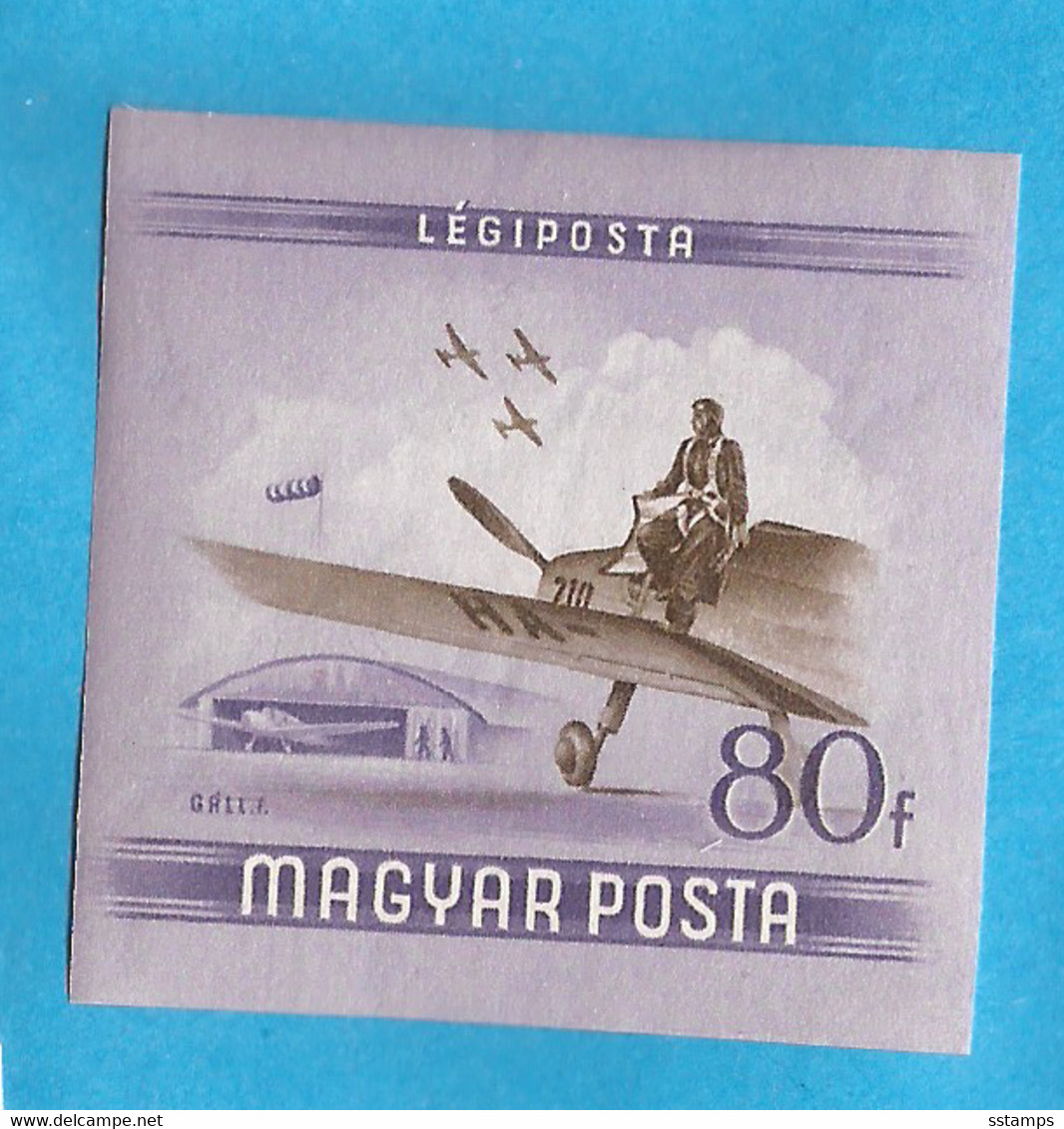 1-21 UNG  UNGARN UNGHERIA  AEREO  RRR!!!!-IMPERFORATE RRR EXCELLENT QUALITY FOR THE COLLECTION  MNH - Varietà & Curiosità