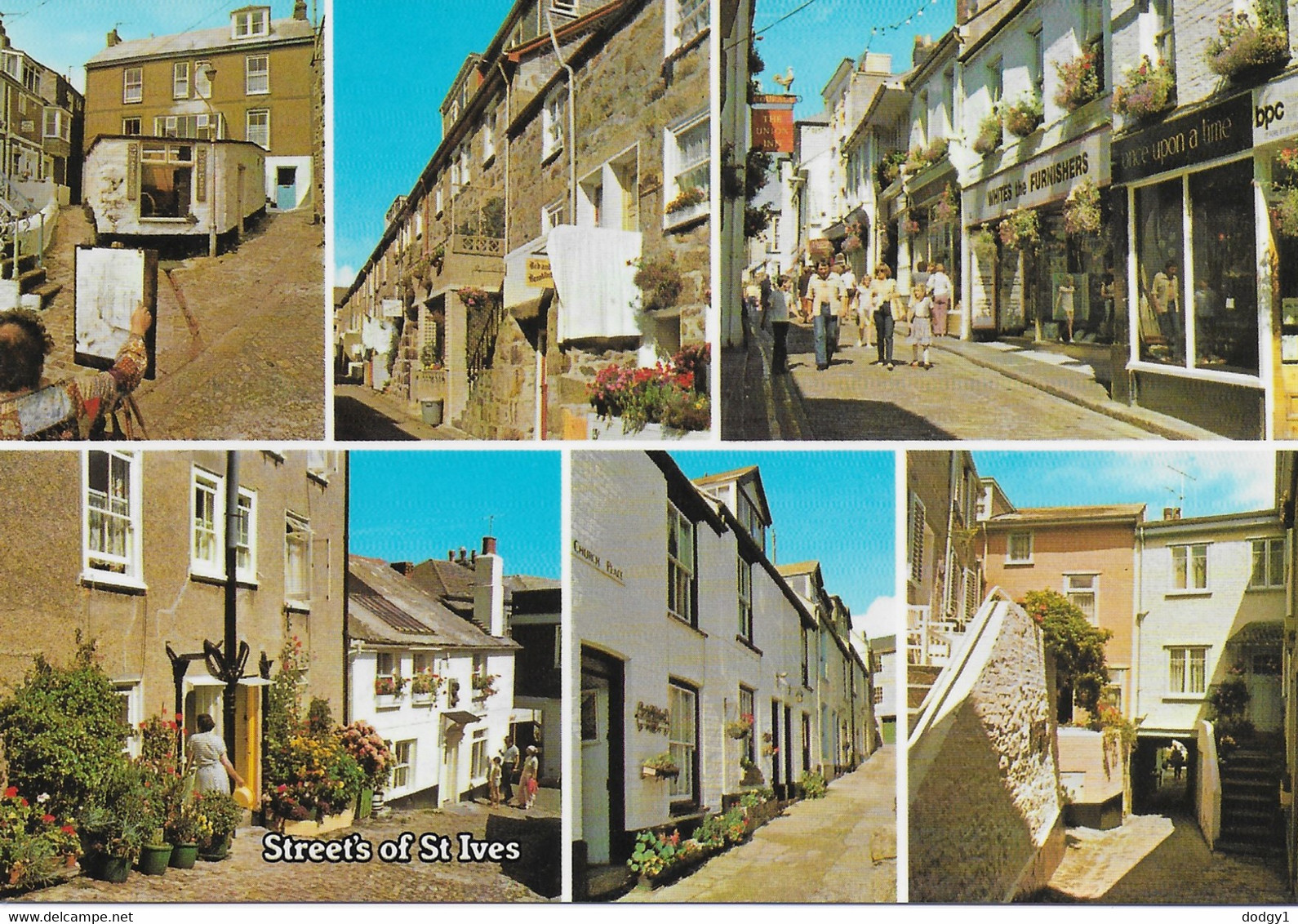 SCENES FROM ST. IVES, CORNWALL, ENGLAND. UNUSED POSTCARD. C4 - St.Ives