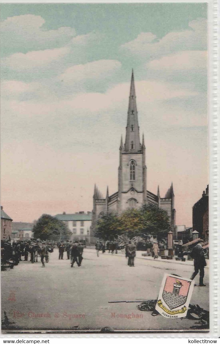 MONAGHAN - THE CHURCH AND SQUARE - Monaghan