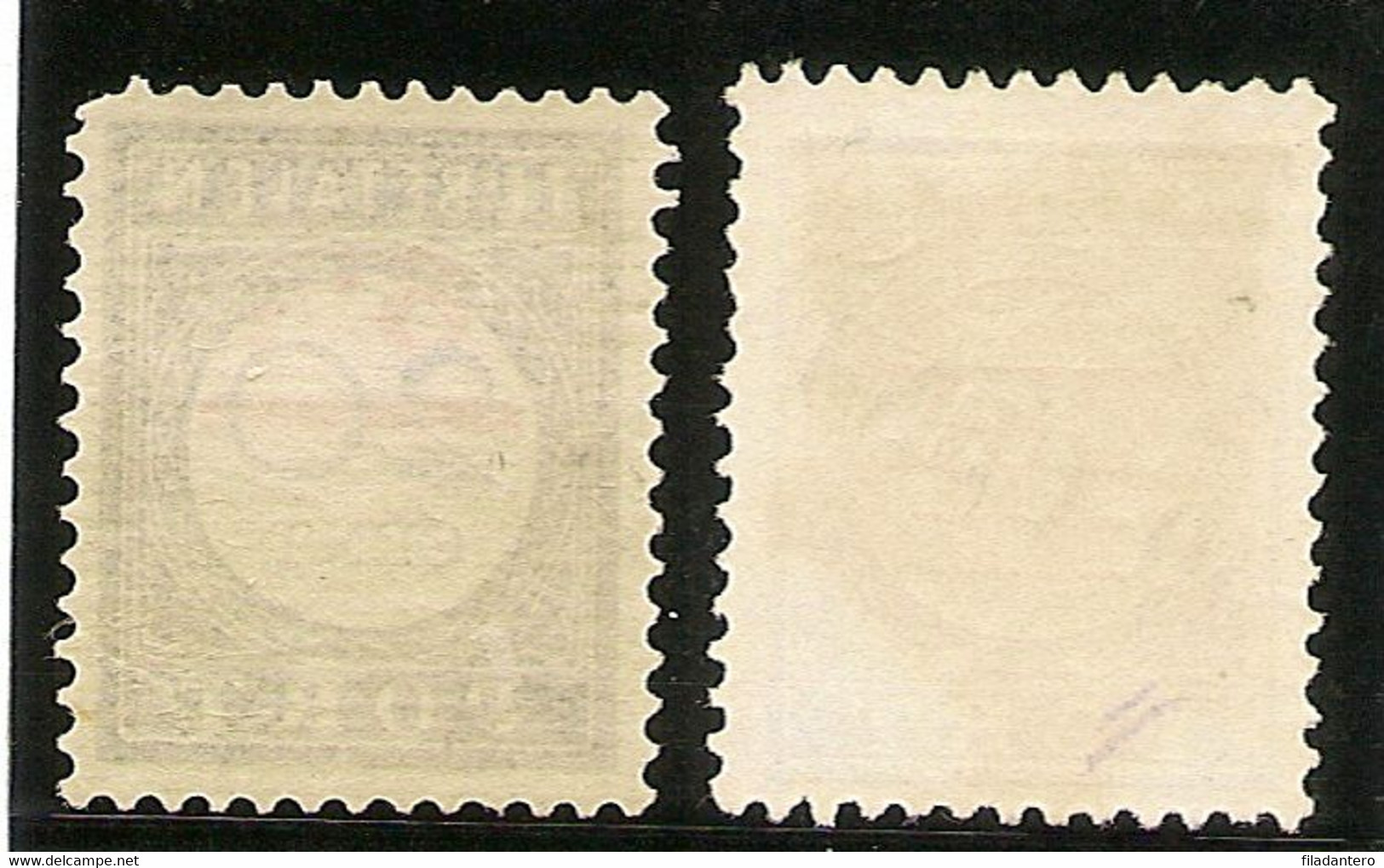 HOLANDA  YVERT 25/26 (*) Mng  TASAS Y TIMBRES  1906  NL003 - Portomarken