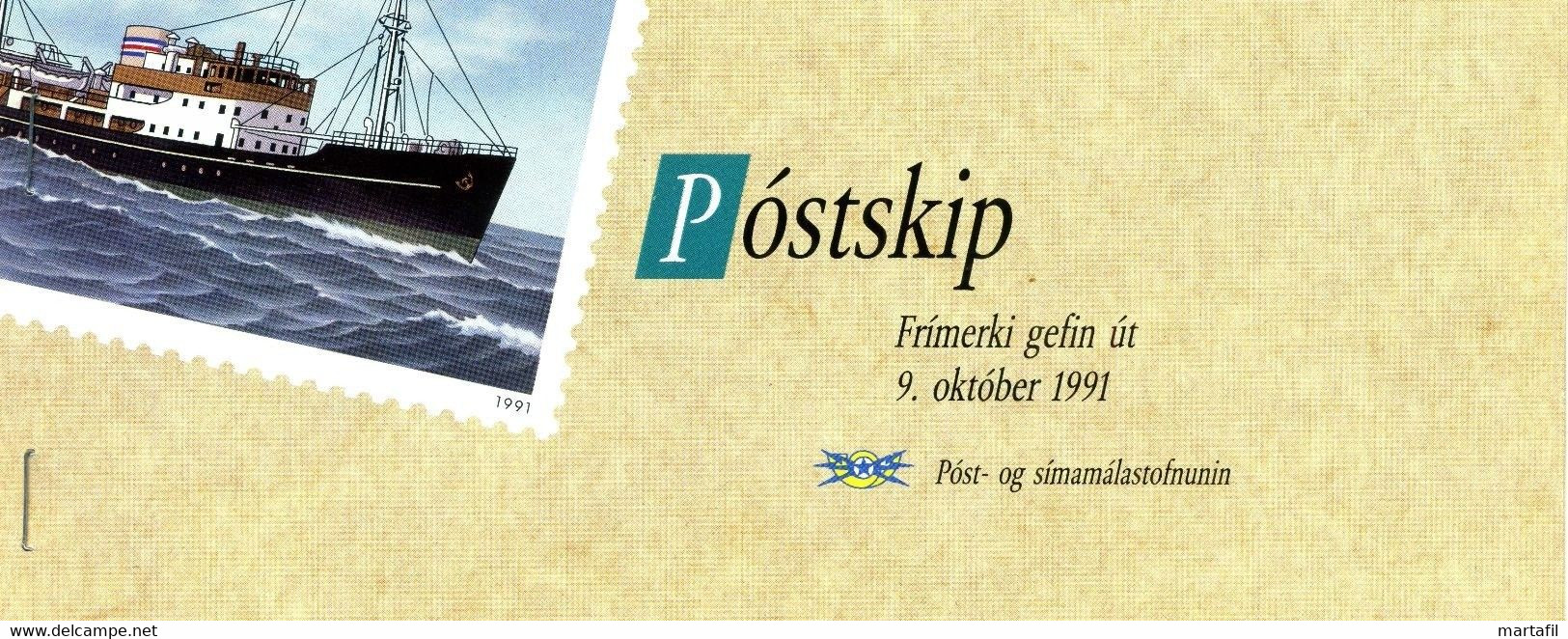 1991 ISLANDA L709 MNH ** - Schiffahrt