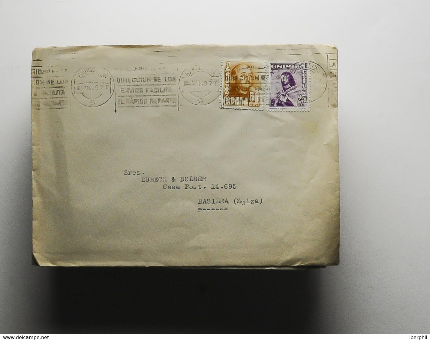 Lotes Y Colecciones.España, Historia Postal.  Sobre. (1937ca). Interesante Conjunto De Veintisiete Cartas Circuladas Ent - Collections (without Album)