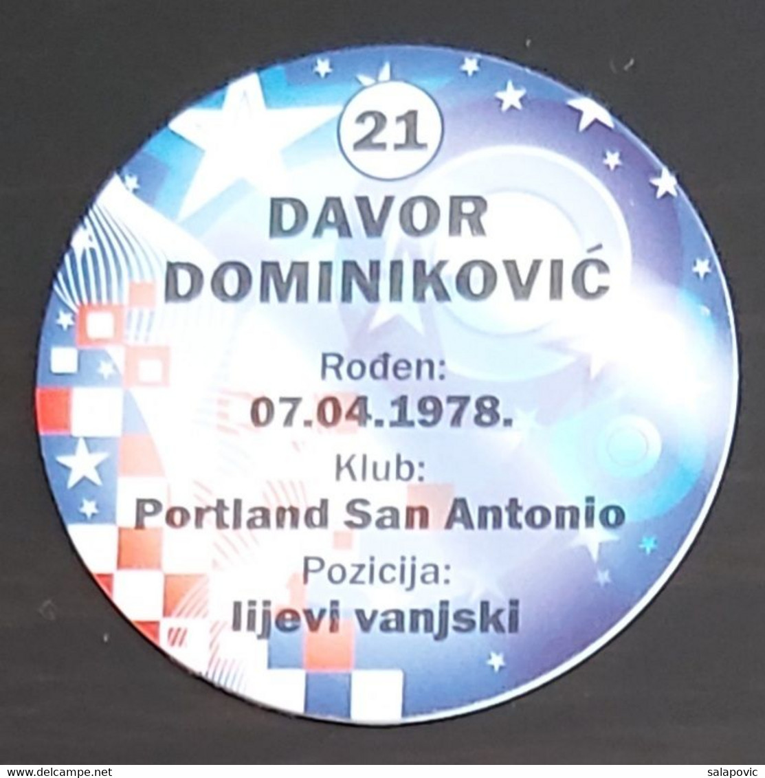 Handball, Croatian National Handball Team, Davor Dominikovic - Handball