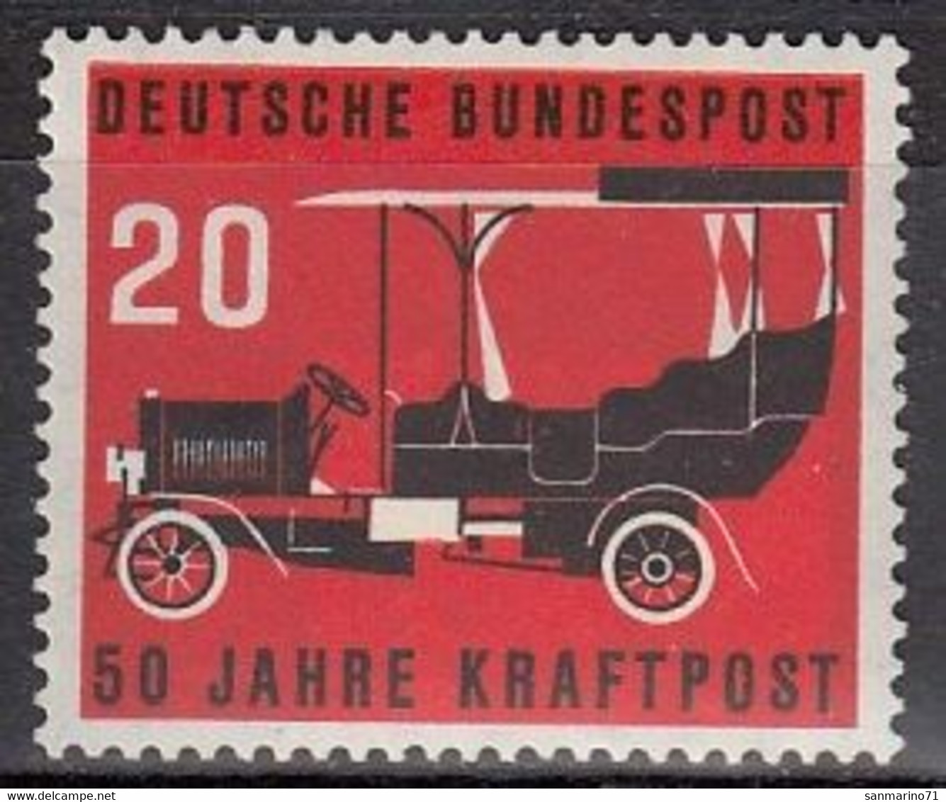 GERMANY Bundes 211,unused,cars - Ungebraucht