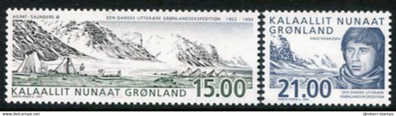 GREENLAND 2003  Expeditions II:  Danish Literary Expedition MNH / **.  Michel 396-97 - Nuovi