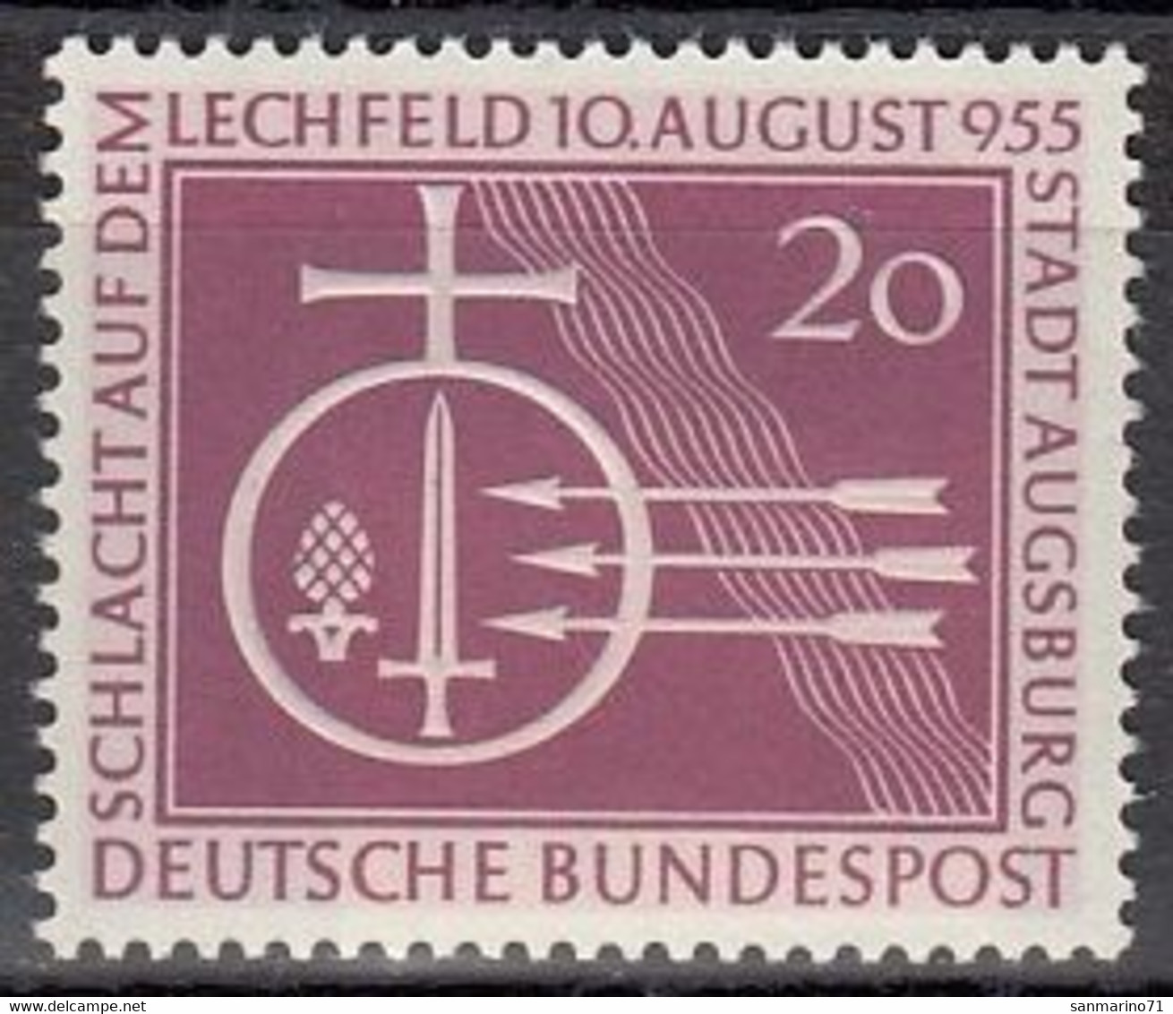 GERMANY Bundes 216,unused - Ungebraucht