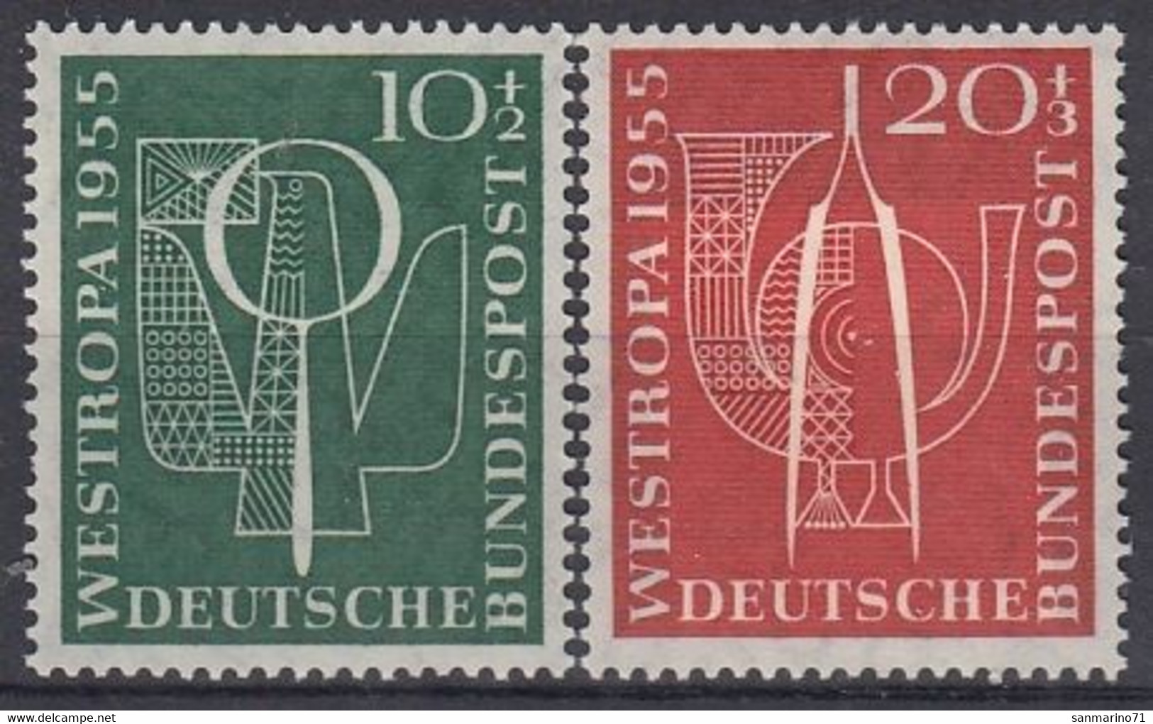 GERMANY Bundes 217-218,unused - Ungebraucht