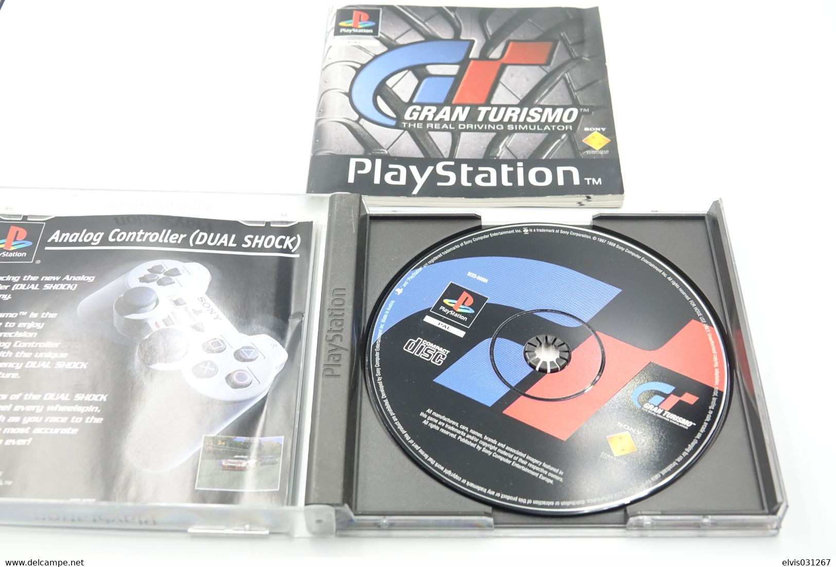 SONY PLAYSTATION ONE PS1 : GRAN TURISMO 1 THE REAL DRIVING SIMULATOR - Playstation