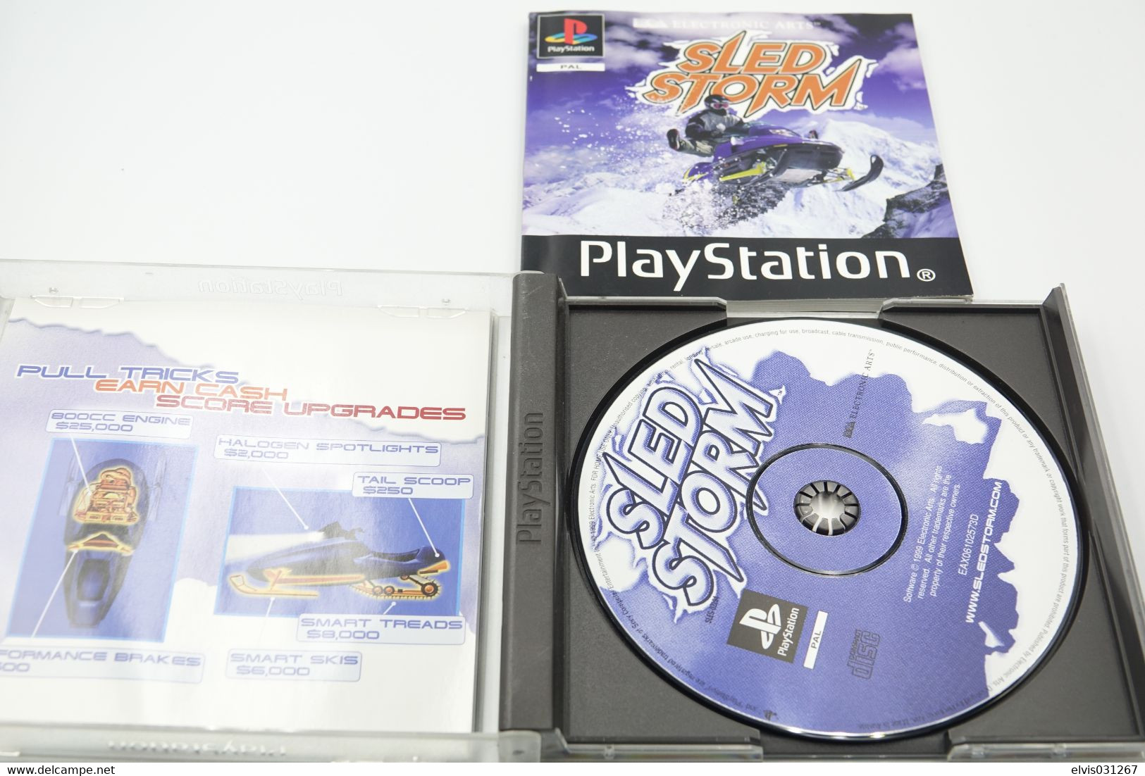 SONY PLAYSTATION ONE PS1 : SLED STORM EA ELECTRONIC ARTS - Playstation