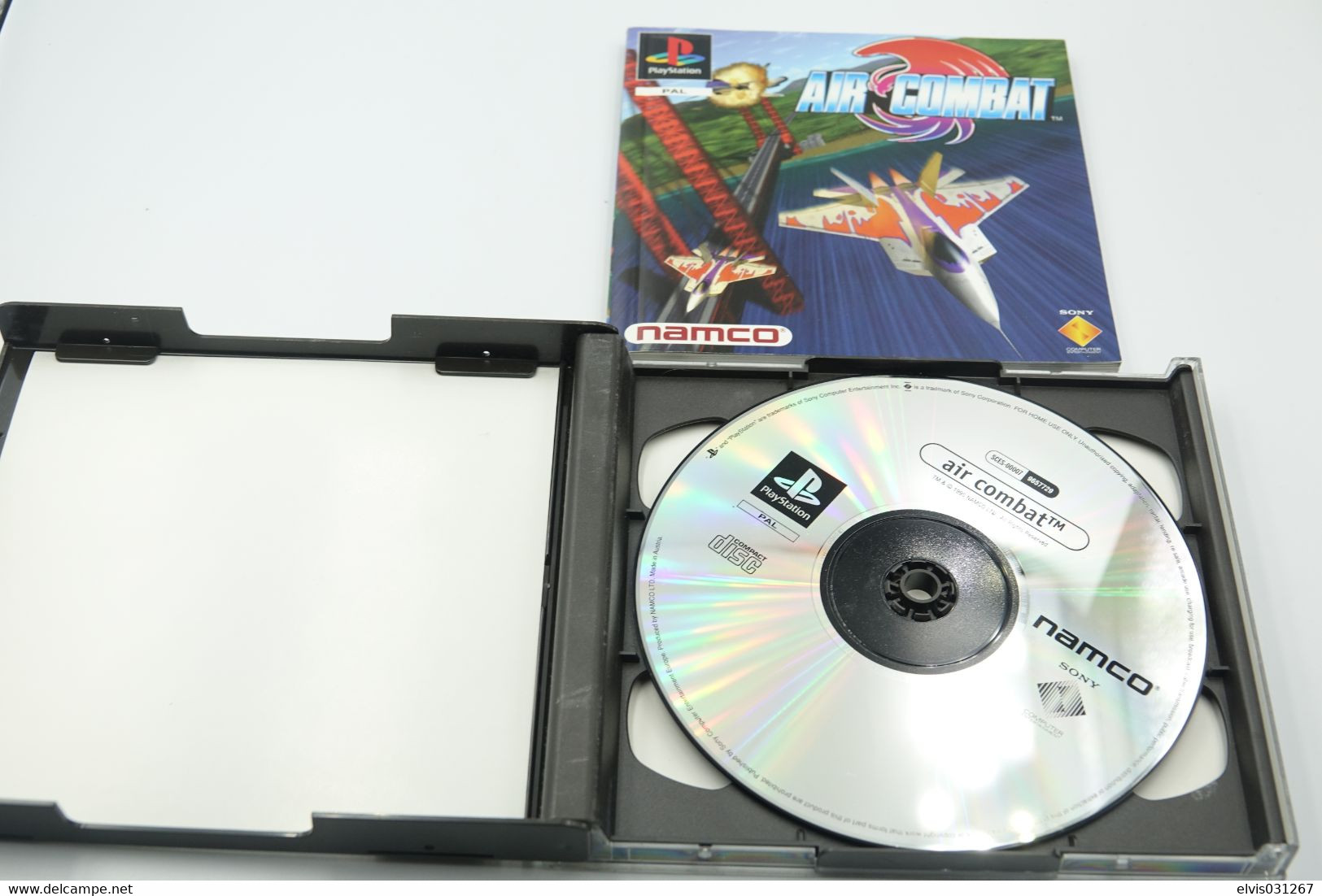 SONY PLAYSTATION ONE PS1 : AIR COMBAT NAMCO - PLATINUM - Playstation