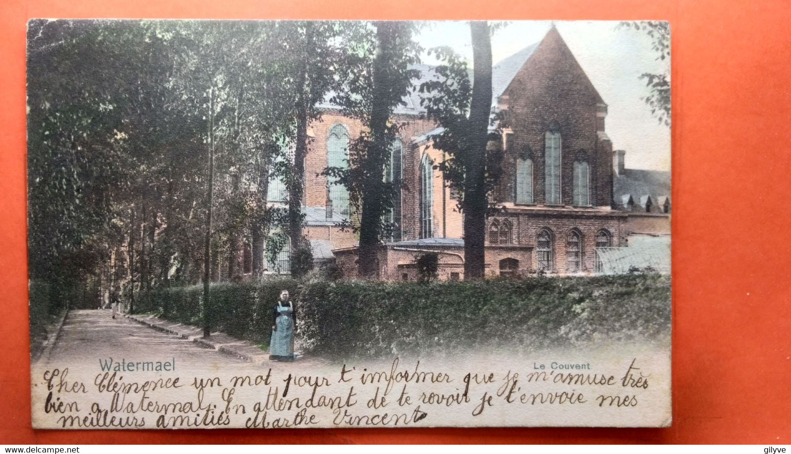 CPA.  Watermael.  Le Couvent. (R1.744) - Watermaal-Bosvoorde - Watermael-Boitsfort