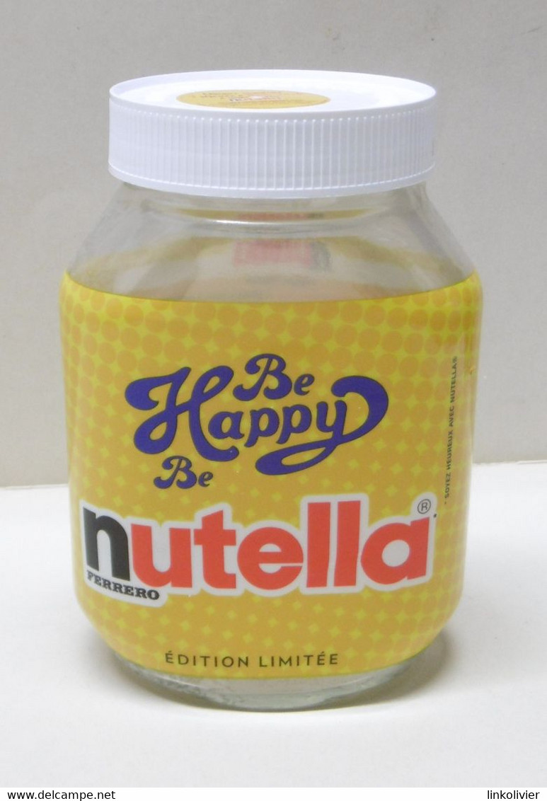 Pot De NUTELLA Vide - Be Happy Be Nutella - Edition Limitée - Nutella
