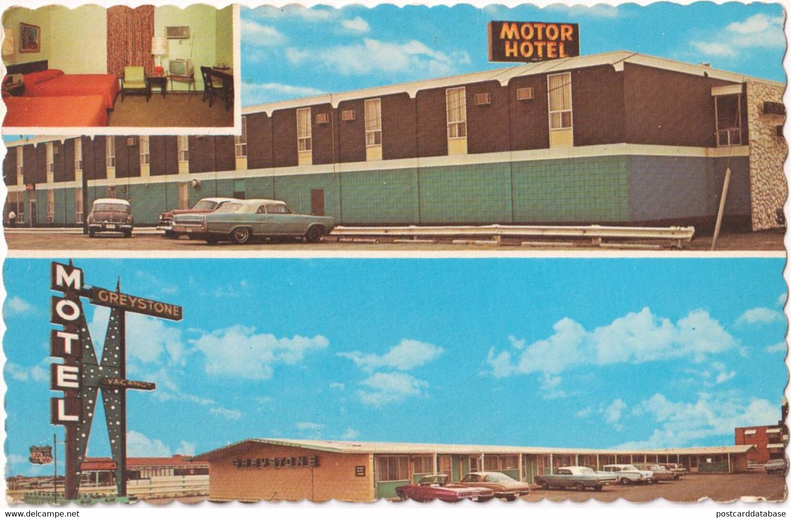 Greystone Motor Hotel And Motel - Saskatoon - & Hotel, Old Cars - Saskatoon