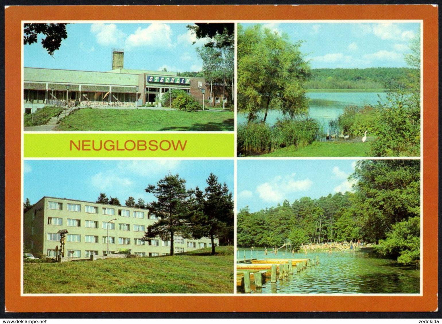 F0948 - Neuglobsow - Urlauberwohnheim Rheinsberg - FDGB Heim Stechlin - Bild Und Heimat Reichenbach - Neuglobsow