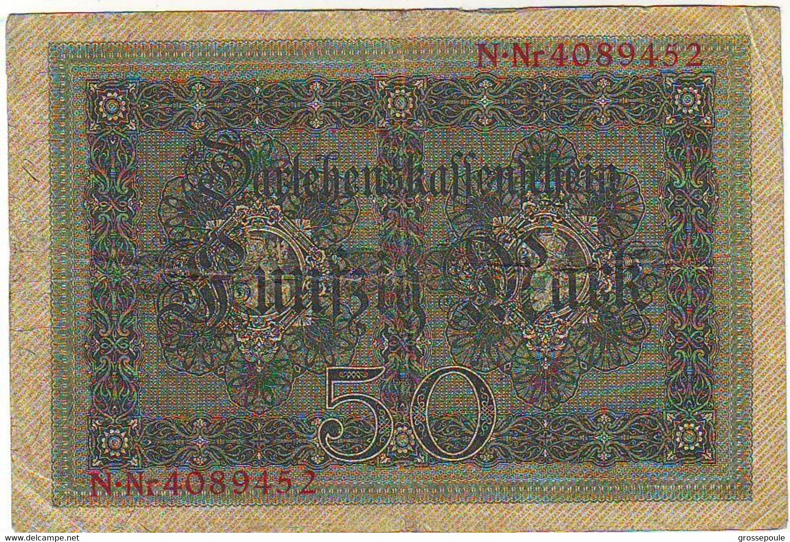 ALLEMAGNE - Germany - Reichsbanknote - 50 Marks 5.8.1914 - TTB - 50 Mark