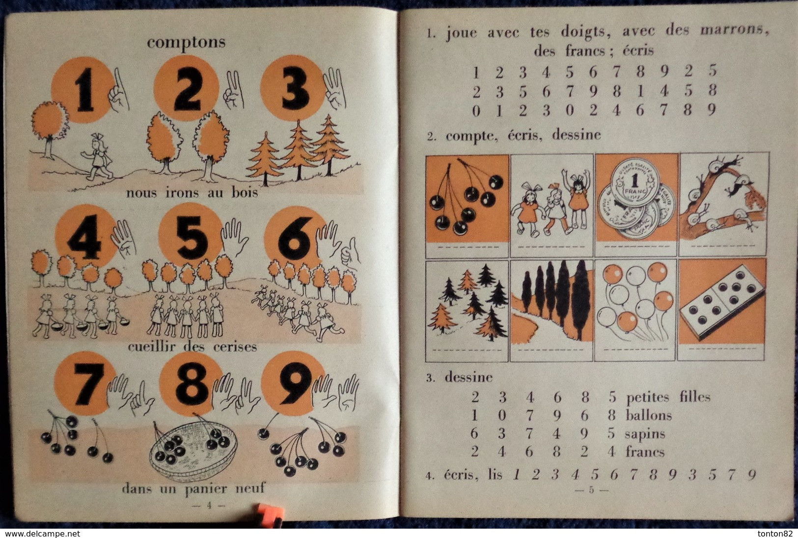 U. Coux - M.M. Deyres - Pour Compter Comme Les Grands - 1er Livre De Calcul - Charles-Lavauzelle & Cie, éditeurs - 1950 - 0-6 Anni
