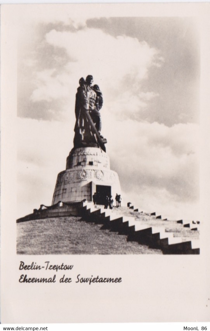 ALLEMAGNE - DEUTSCHLAND - BERLIN  - MONUMENT TRETOW -  EHRENMAL DER SOWJETARMEE - Treptow