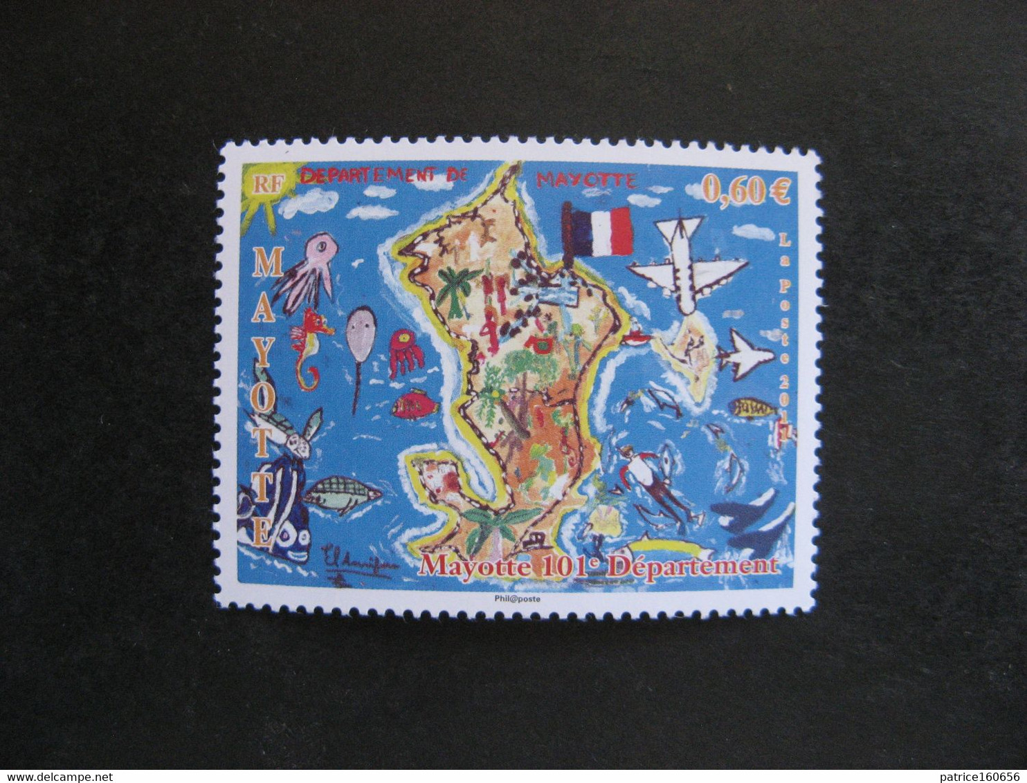 Mayotte: TB N°259, Neuf XX . - Unused Stamps