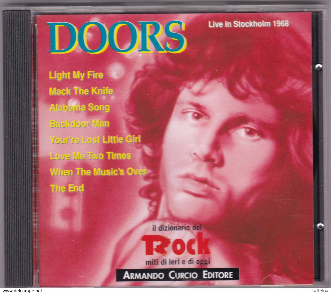 CD COMPACT DISC DOORS LIVE IN STOCKHOLM 1968 - Rock