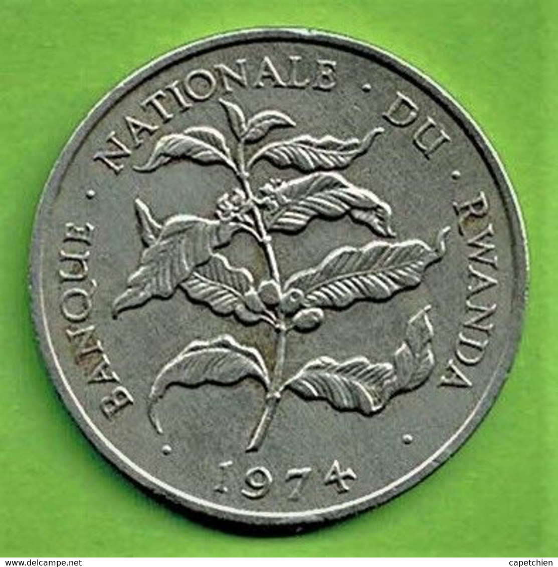 RWANDA / 10 FRANCS / 1974 - Rwanda