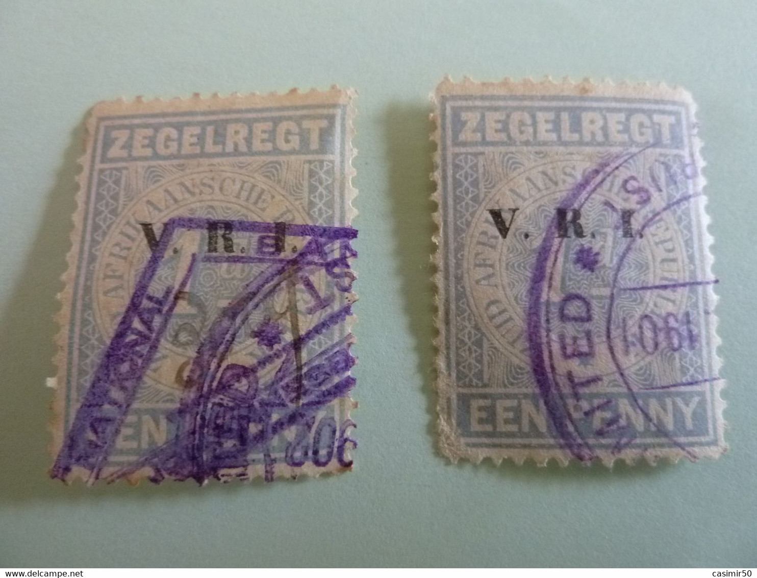 SOUTH AFRICA ZEGELREGT EEN PENNY - Timbres De Service