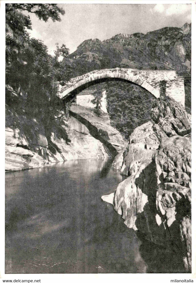 Azione Pro Oratorio - Tenero: Vecchia Ponte In Val Verzasca (a) - Tenero-Contra