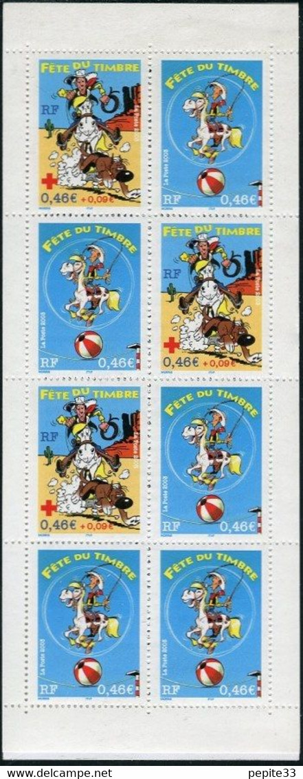FRANCE 2003 - CARNET YT BC3547a  ** MNH - LUCKY LUKE Fête Du Timbre 2003 (petit Prix Moins De 20%) - Dag Van De Postzegel