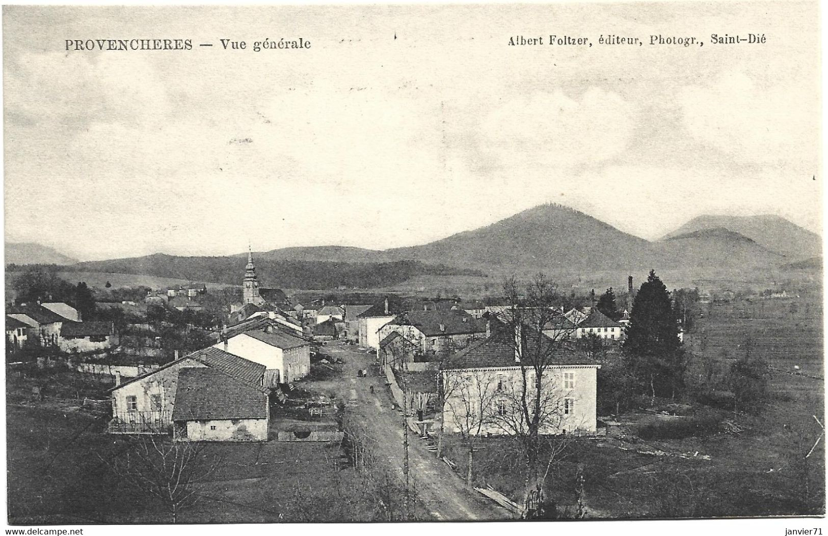 Provenchères-sur-Fave : Vue Du Village - Provencheres Sur Fave